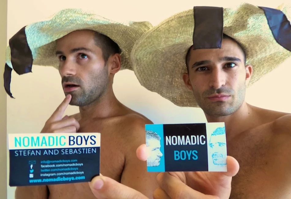 Stefan and Sebastien from Nomadic boys