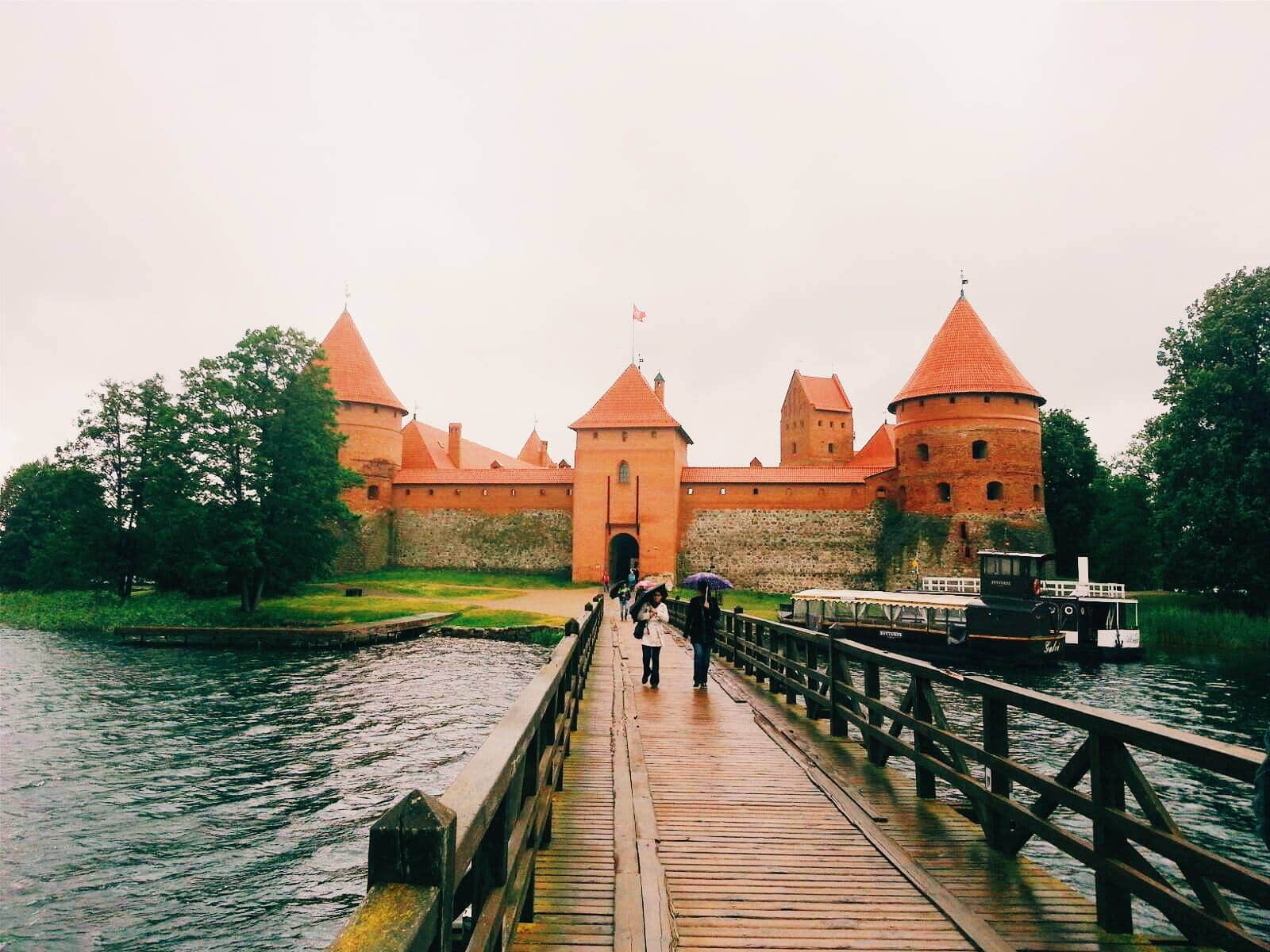 Trakai Lithuania is a very touristic spot in the country. 