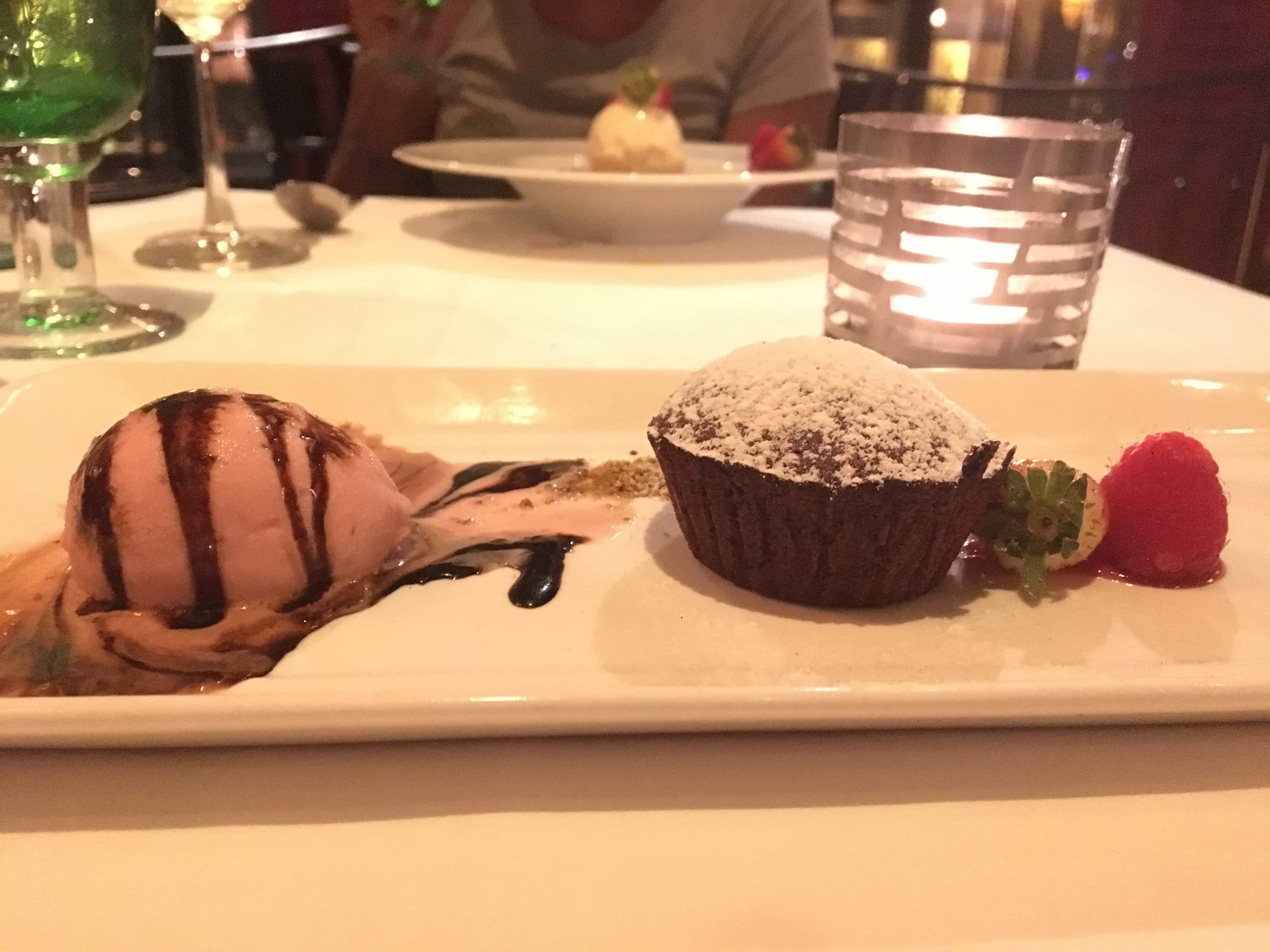 Muffin and ice-cream, great desserts in the Kuala Lumpur experience